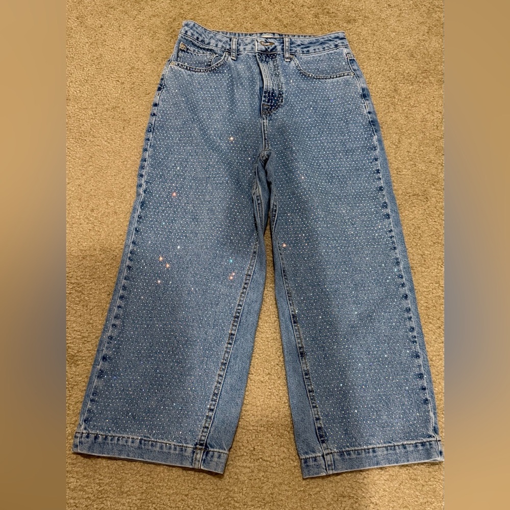 Topshop Blue Denim Jeans